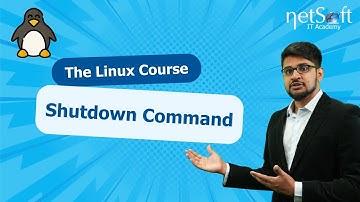 The Linux Course - Using the Shutdown Command - Episode 100