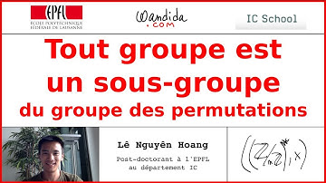 Tout groupe est un sous-groupe du groupe des permutations | Lê Nguyên Hoang