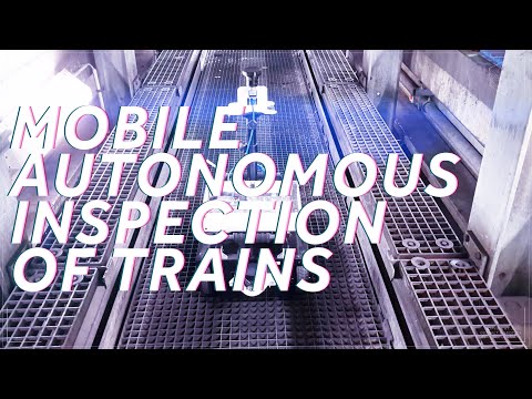 Mobile autonomous inspection of trains for Deutsche Bahn