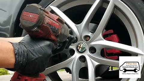 How We Remove Security Locking Wheel Nuts With Spinning Ring