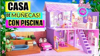 Como hacer esta CASA para MUÑECAS  RECICLANDO cajas de carton!!!