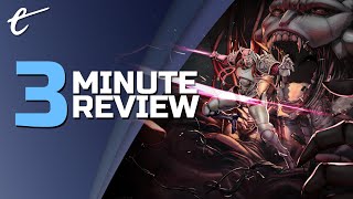 Vengeful Guardian: Moonrider | Review in 3 Minutes (Video Game Video Review)