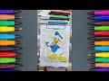 Donald Duck Coloring Fun for Kids