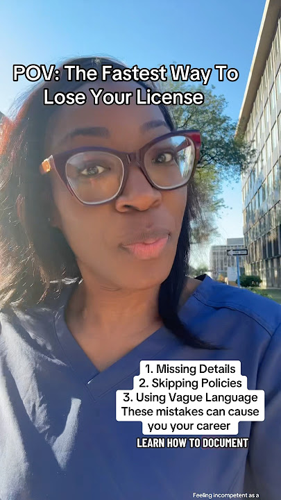 Risky Documentation Tips #nurses #newgradnurse #nursing #documentation #rn #lpn #nursingdegree #bsn