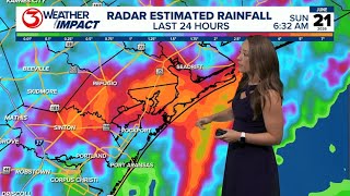 Flooding across Aransas, Refugio, and San Patricio County