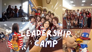 ₊ ⊹ leadership camp *ੈ✩‧|| asb bonding + sleepover ༘ ⋆。˚
