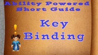 Key Binding For Disabled Gamers - Short Guide World Of Warcraft