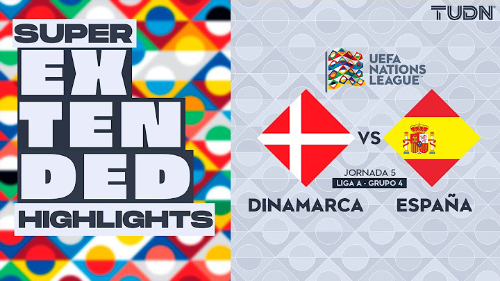 SUPER EXTENDED HIGHLIGHTS - Dinamarca vs España | UEFA Nations League 2024 | TUDN