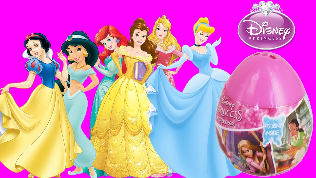Cinderella Snow White Aurora Rapunzel Jasmine Ariel Belle Birthday Invitations