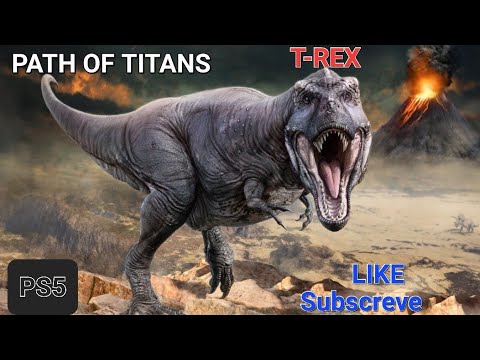 path of titans t rex