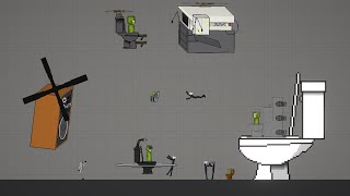 Skibidi toilet 162 in melon playground