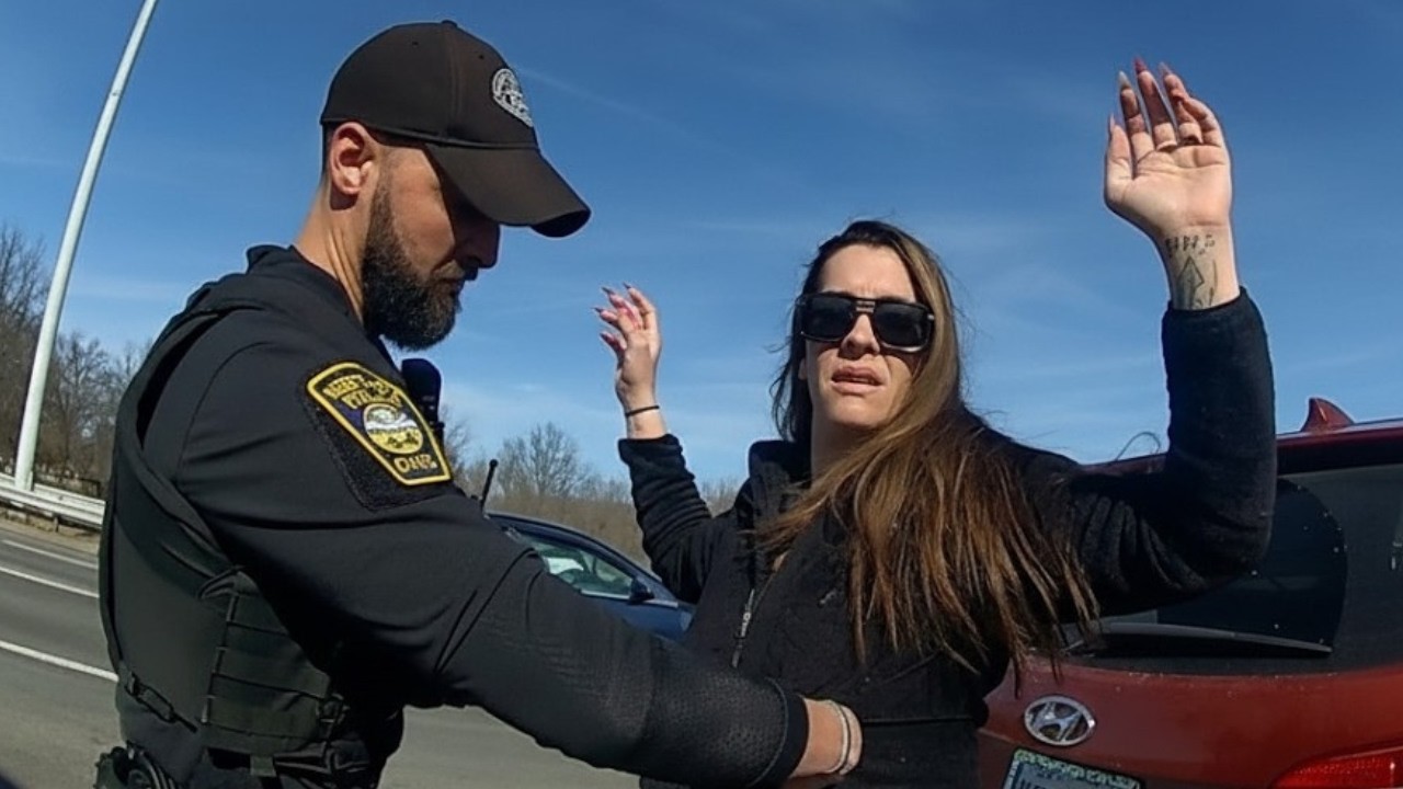 Woman Pulled Over With Kids in Car… Police Discover Something Illegal ...