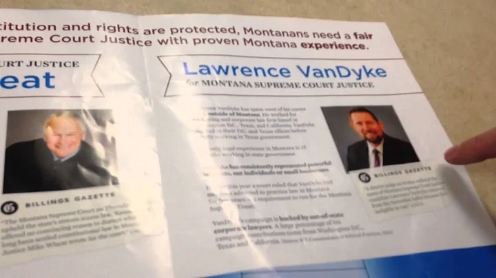 Supreme Court Candidate Lawrence VanDyke Argues fo...