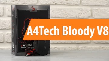 Распаковка A4Tech Bloody V8 / Unboxing A4Tech Bloody V8