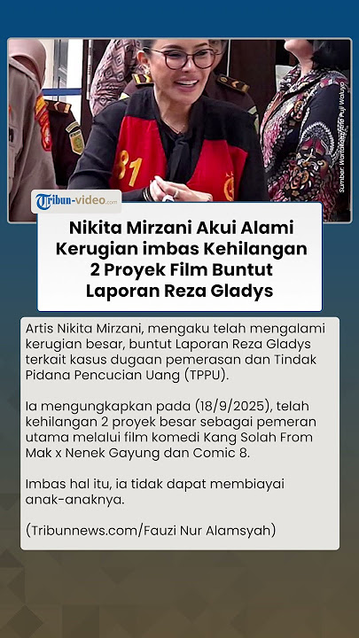 Nikita Mirzani Akui Alami Kerugian imbas Kehilangan 2 Proyek Film Buntut Laporan Reza Gladys