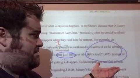 MLA format and punctuation in quotes