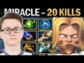 Invoker Dota Gameplay Miracle with Linkens and 20 Kills