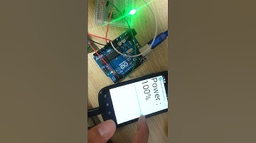 Arduino bluetooth LED control