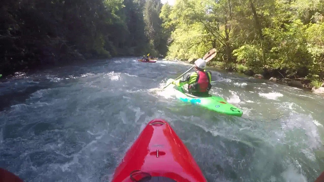 Lower White Salmon Kayaking It's a Trap! YouTube