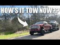 FIRST TOW TEST SINCE LIFTING MY F-250 6.7 POWERSTROKE