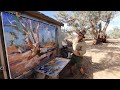 PLIEN AIR OIL PAINTING in SELF ISOLATION - AUSTRALIAN WILDERNESS TRIP!