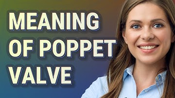Poppet valve | meaning of Poppet valve