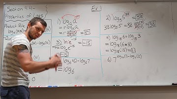 Section 4.4 - Properties of Logarithms