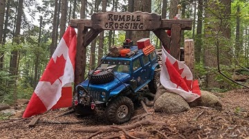 Axial scx10.2 Jeep Wrangler Trail Run ( West Coast Scale Summer Event )