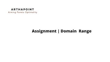 Domain & Range Mock Questions Discussion | IIT JAM Economics | MA Economics Entrance