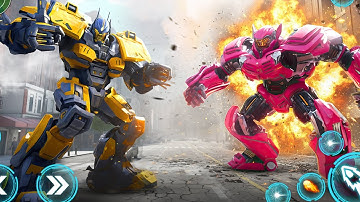 Robot Transformer Fight 3D - Robot Game Robot War (iOS,Android)