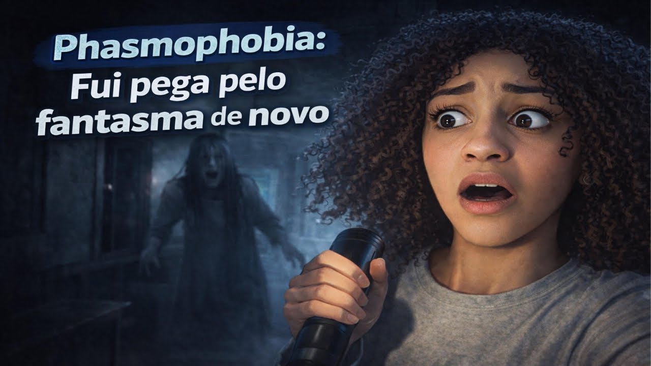 Quando o Fantasma é Mais Esperto que Eu 😭 | Phasmophobia Live