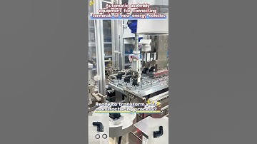 Revolutionize EV Production with Automated Connector Assembly #smartmanufacturing #machine