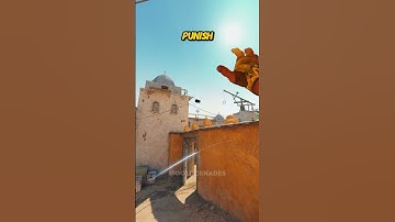 HOLD B COMBO ON DUST 2 #shorts #cs2