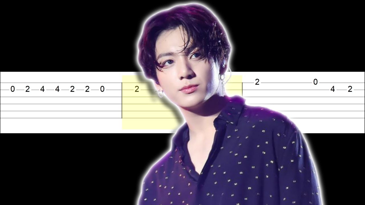 BTS Jungkook My You (Easy Guitar Tabs Tutorial) YouTube