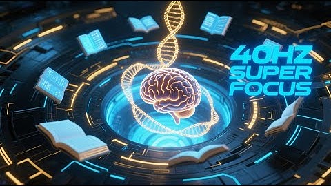 Brain Fog Healing 40Hz Frequency | Focus and Memory Music for Maximum Productivity