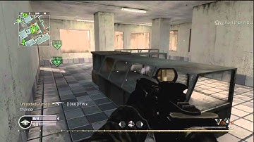 Cod4 Strike capture C Domination Flag thru wall