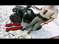 HE SAW US CATCHING TONS OF FISH & THEN THIS HAPPENED! STOPPED BY FWC GAME WARDEN WHILE FISHING!