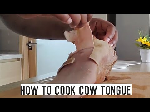 HOW TO CLEAN AND COOK COW TONGUE |ULIMI LWENKOMO |RURIMI RWEMOMBE #COWTONGUE