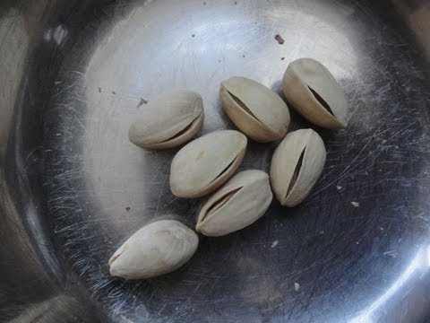 How to easily open your remaining hard to open Pistachio Nuts.