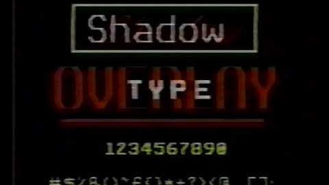 RTTY Demo de GW2HCJ circa 1990-92