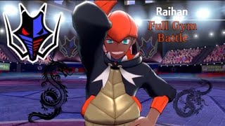 Raihan full gym battle - Pokémon sword and shield