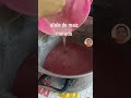 Atole de maíz morado