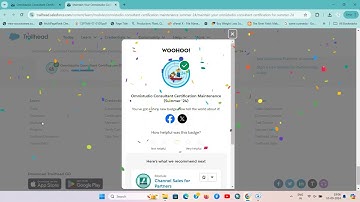 Omnistudio Consultant Certification Maintenance (Summer 