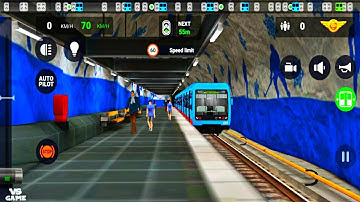 New Color Subway Simulator 3D - Android Gameplay