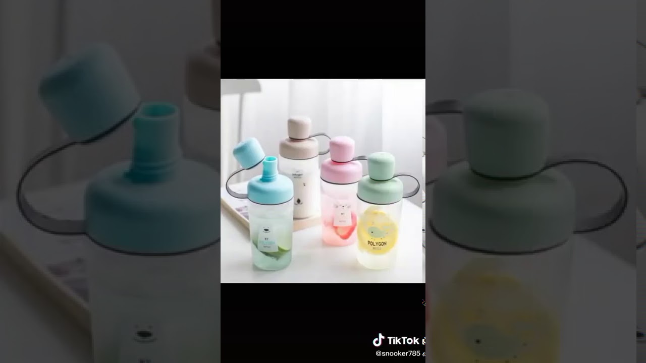 Beautiful water bottle😱 only Tiktok YouTube