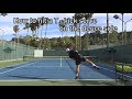 Rtptennis lesson 3  how to hit a t  kick serve on the deuce side