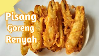 Cara Agar Pisang Goreng tidak berminyak dan di jamin tidak sakit tenggorokan