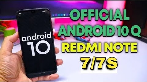 Android 10 Q Redmi Note 7/7s INSTALL (full Process) Hindi