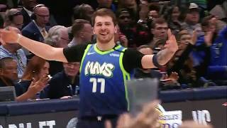 Luka Doncic Dagger vs Trail Blazers, hits career-high 8th three-pointer!