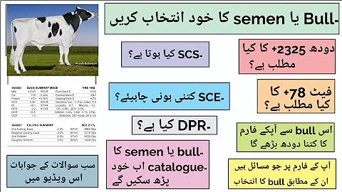 Semen/Bull selection: AB khud semen catalogue sama...